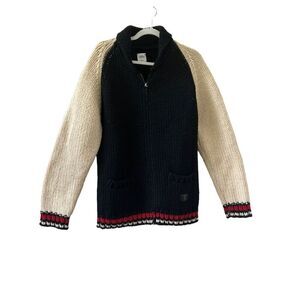 Bedwin & The Heartbreakers Front Pockets Knitted Wool Sweater Men's Size Medium